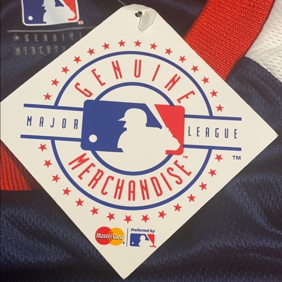 NWT Genuine Merchandise Boston Red Sox Short Sleeve Baseball Jersey Size Medium - Picture 8 of 9